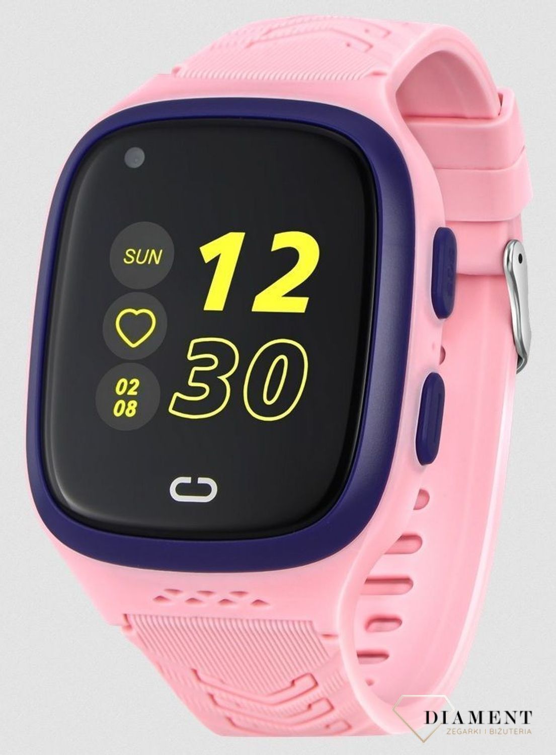 Smartwatch Dziecięcy Garett Kids Rock 4G Rt różowy (2).jpg